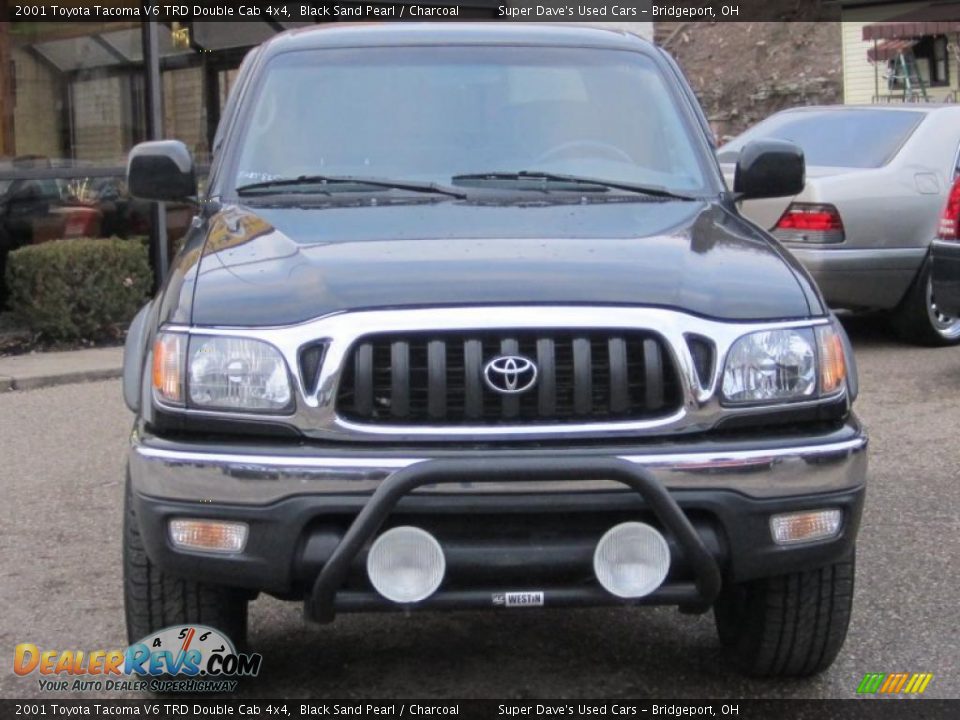 2001 Toyota Tacoma V6 TRD Double Cab 4x4 Black Sand Pearl / Charcoal Photo #3