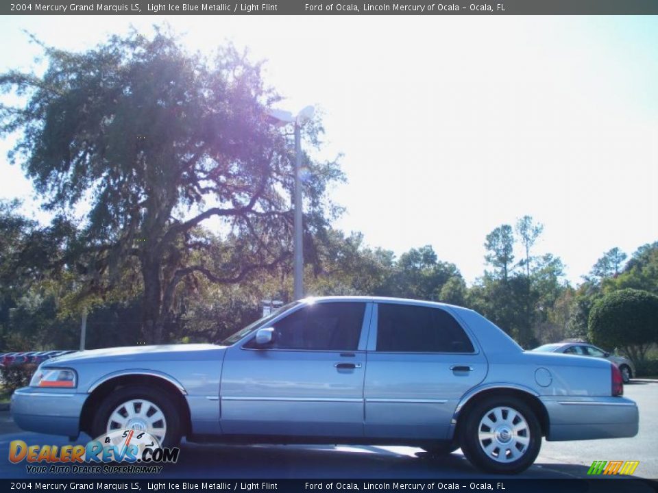 2004 Mercury Grand Marquis LS Light Ice Blue Metallic / Light Flint Photo #2