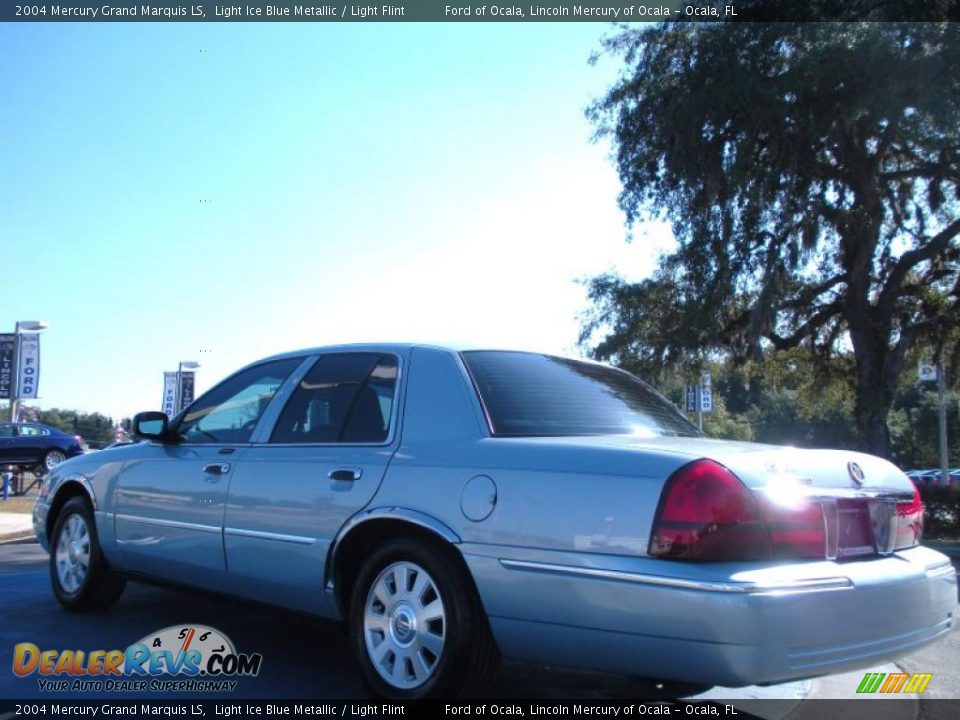 2004 Mercury Grand Marquis LS Light Ice Blue Metallic / Light Flint Photo #3
