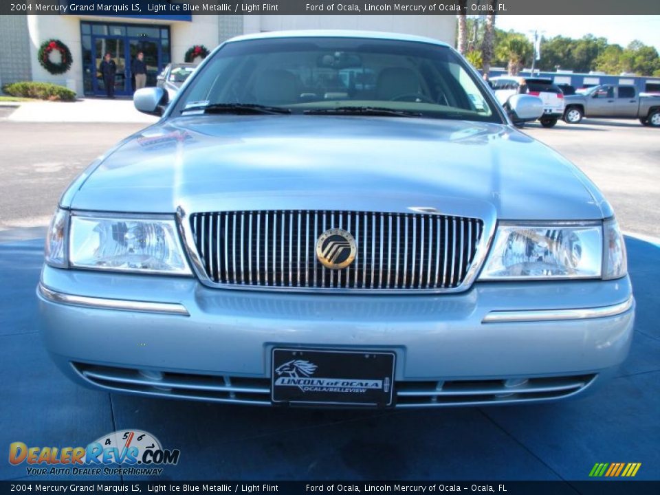 2004 Mercury Grand Marquis LS Light Ice Blue Metallic / Light Flint Photo #8