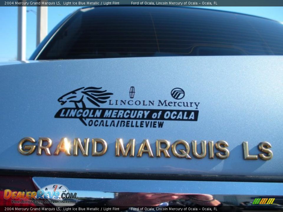 2004 Mercury Grand Marquis LS Light Ice Blue Metallic / Light Flint Photo #9