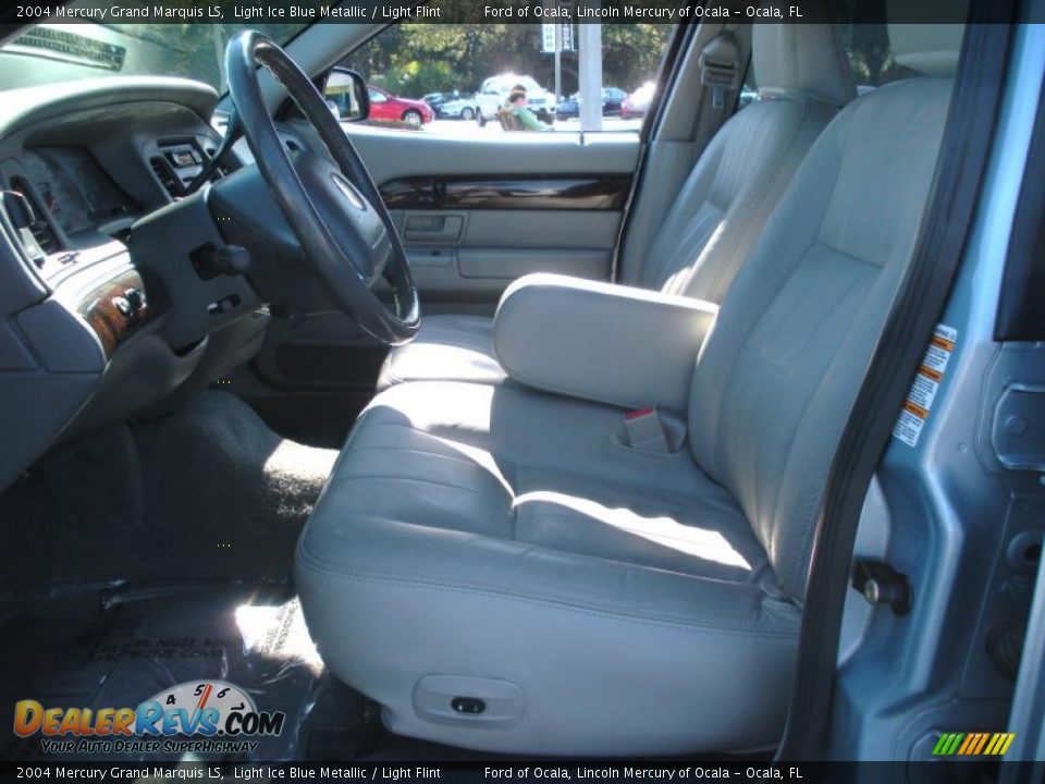Light Flint Interior - 2004 Mercury Grand Marquis LS Photo #11