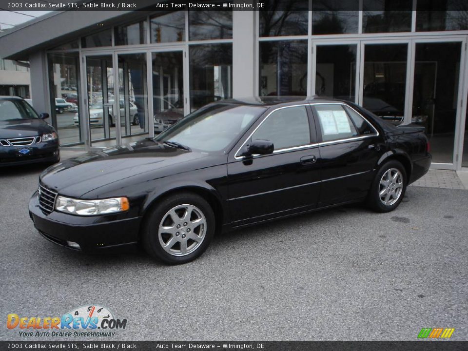 Front 3/4 View of 2003 Cadillac Seville STS Photo #1