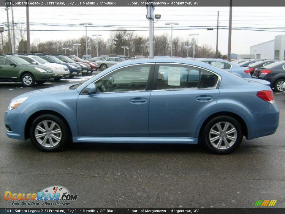 Sky Blue Metallic 2011 Subaru Legacy 2.5i Premium Photo #4