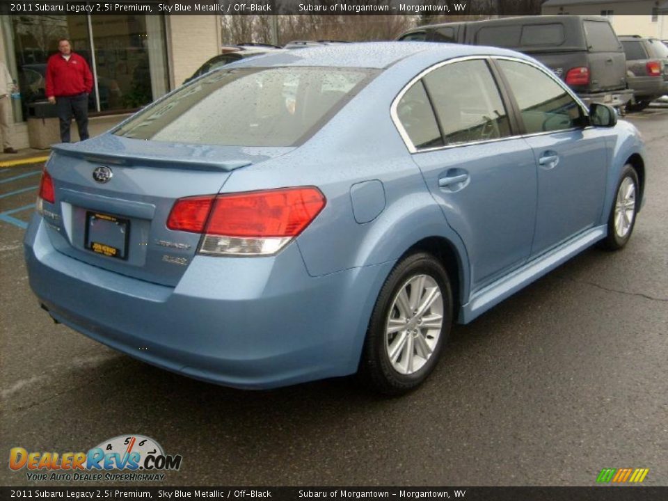 Sky Blue Metallic 2011 Subaru Legacy 2.5i Premium Photo #7