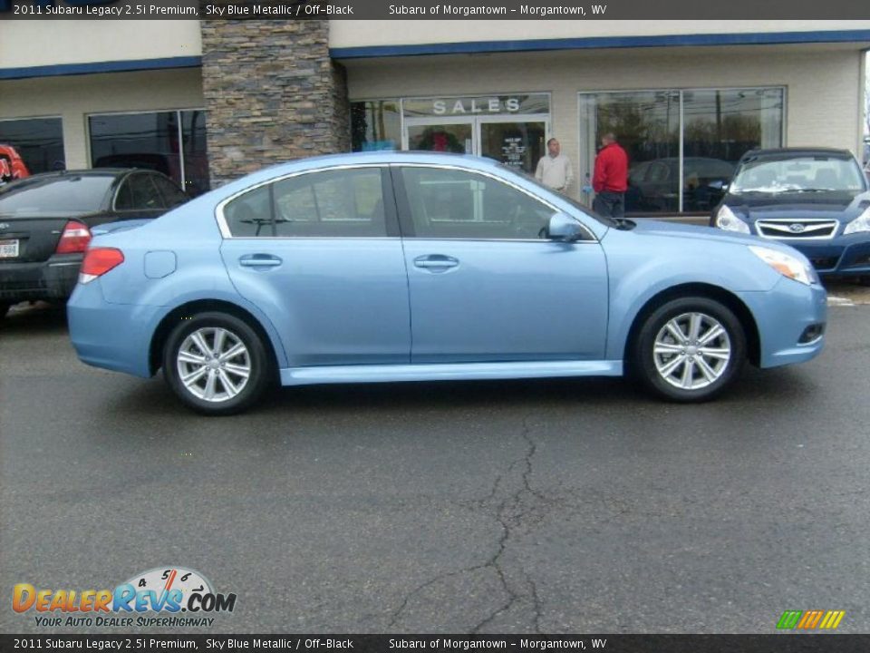 Sky Blue Metallic 2011 Subaru Legacy 2.5i Premium Photo #8