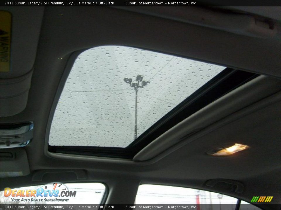 Sunroof of 2011 Subaru Legacy 2.5i Premium Photo #12