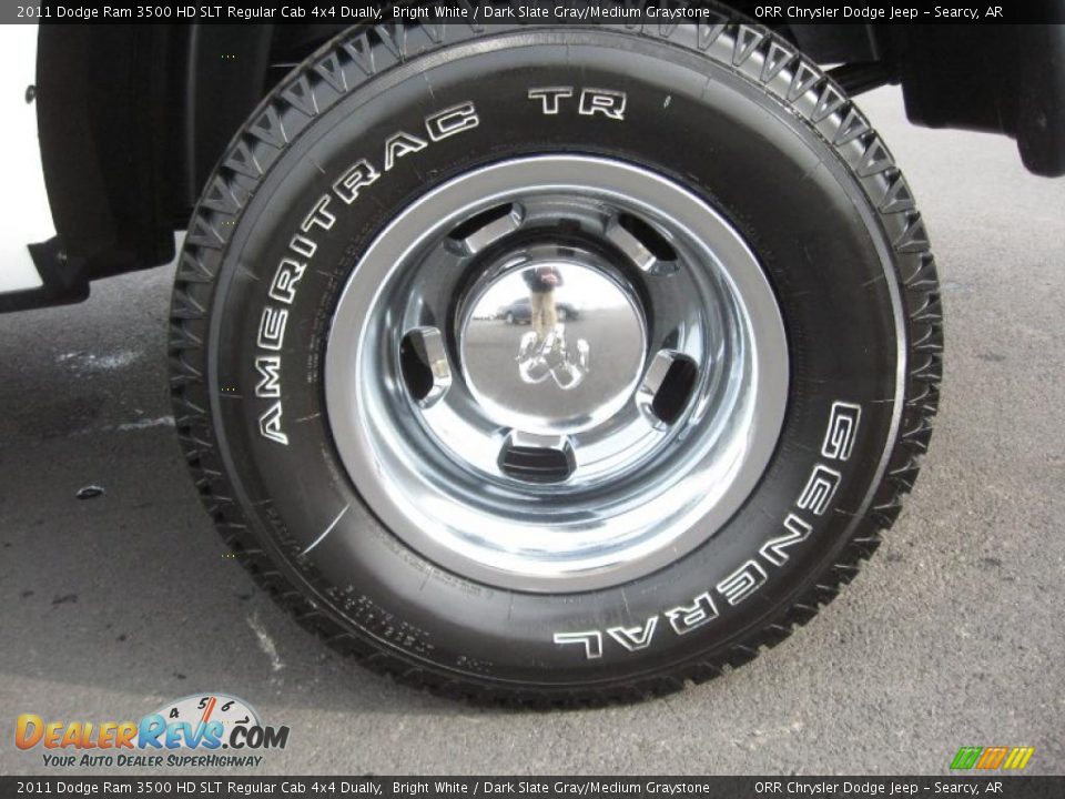 2011 Dodge Ram 3500 HD SLT Regular Cab 4x4 Dually Wheel Photo #14