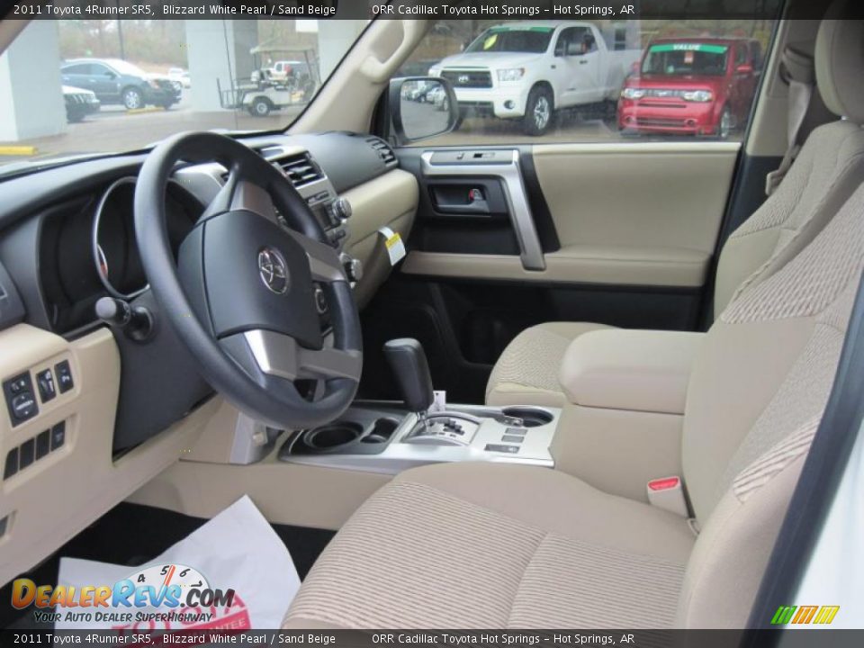 Sand Beige Interior - 2011 Toyota 4Runner SR5 Photo #18