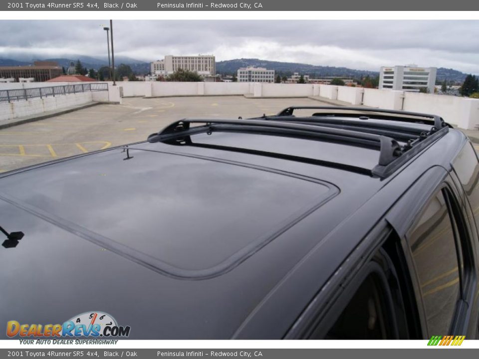 2001 Toyota 4Runner SR5 4x4 Black / Oak Photo #20