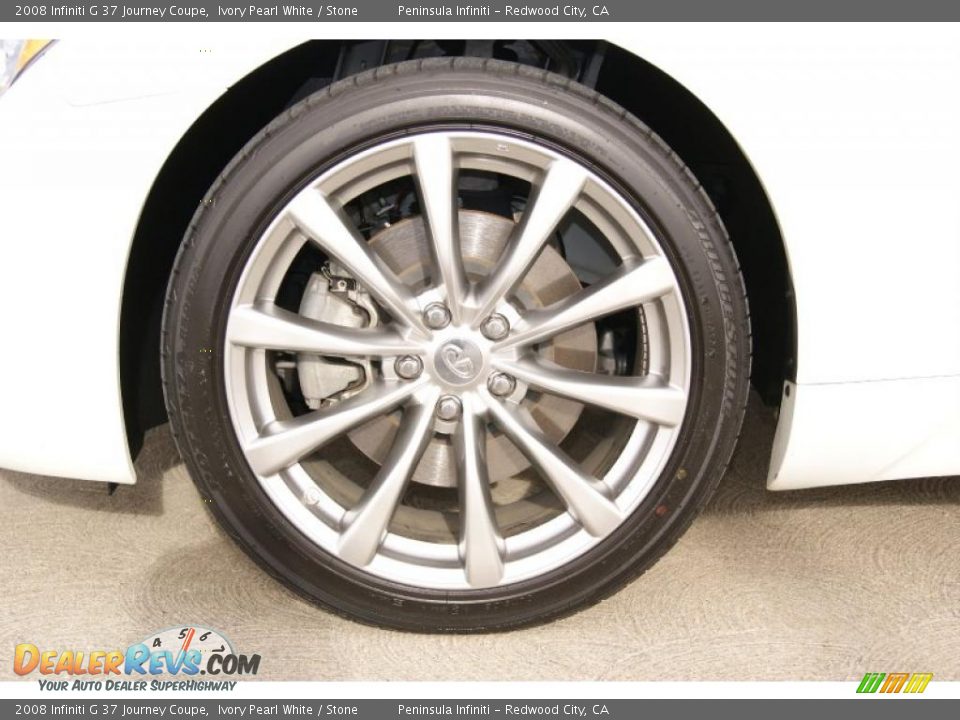 2008 Infiniti G 37 Journey Coupe Wheel Photo #14
