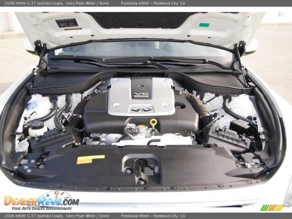 2008 Infiniti G 37 Journey Coupe 3.7 Liter DOHC 24-Valve VVT V6 Engine Photo #15