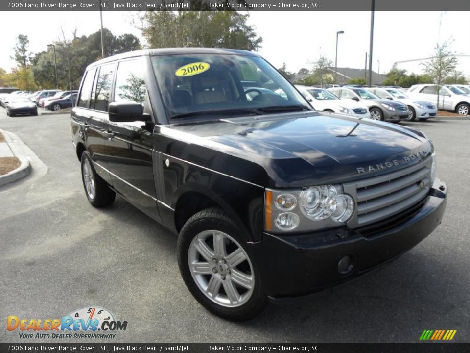 2006 Land Rover Range Rover HSE Java Black Pearl / Sand/Jet Photo #1