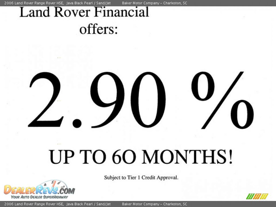 2006 Land Rover Range Rover HSE Java Black Pearl / Sand/Jet Photo #2