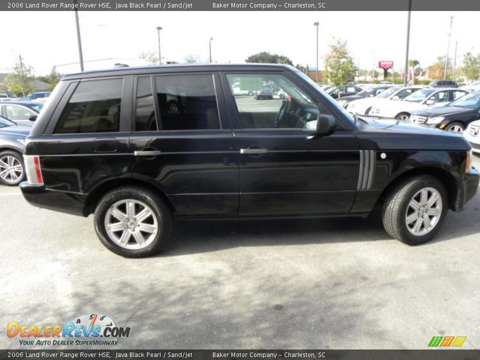 2006 Land Rover Range Rover HSE Java Black Pearl / Sand/Jet Photo #14