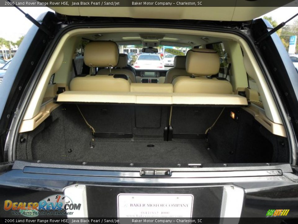 2006 Land Rover Range Rover HSE Java Black Pearl / Sand/Jet Photo #16