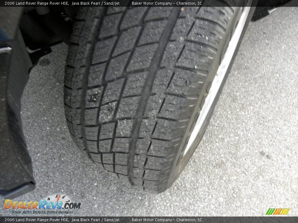 2006 Land Rover Range Rover HSE Java Black Pearl / Sand/Jet Photo #19