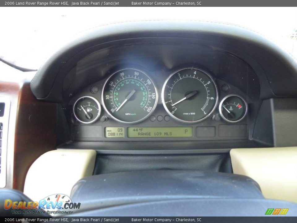 2006 Land Rover Range Rover HSE Gauges Photo #24