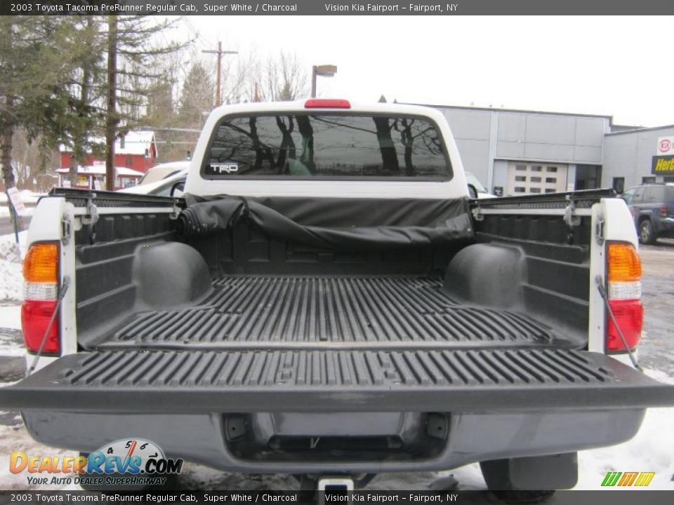 2003 Toyota Tacoma PreRunner Regular Cab Super White / Charcoal Photo #4