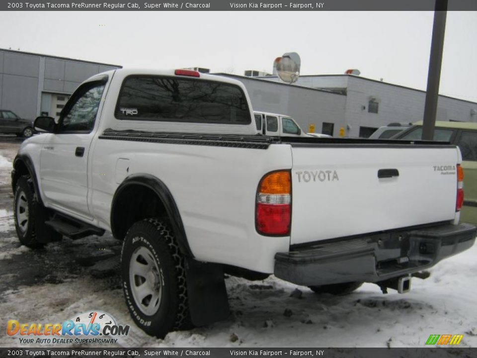 Super White 2003 Toyota Tacoma PreRunner Regular Cab Photo #11