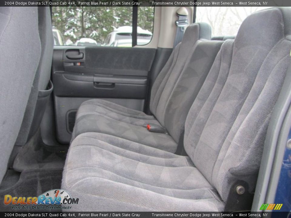 Dark Slate Gray Interior - 2004 Dodge Dakota SLT Quad Cab 4x4 Photo #9