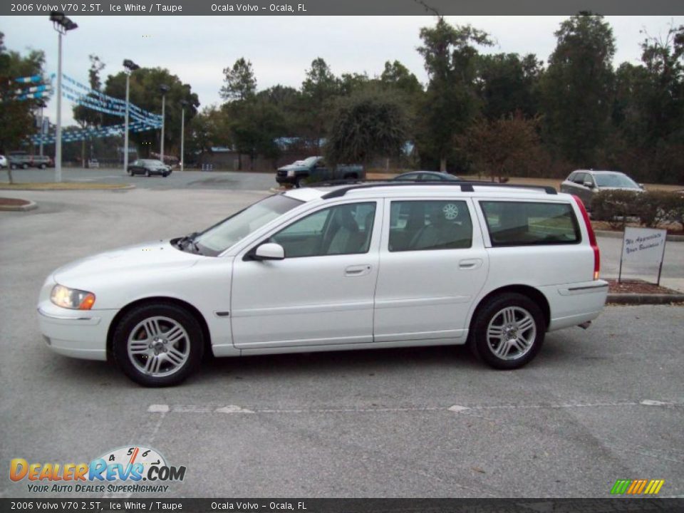 Ice White 2006 Volvo V70 2.5T Photo #4