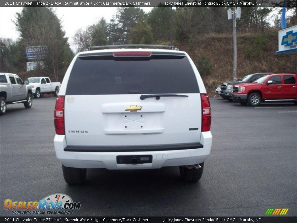 2011 Chevrolet Tahoe Z71 4x4 Summit White / Light Cashmere/Dark Cashmere Photo #7