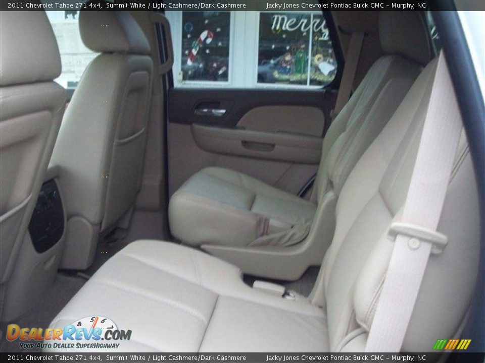 2011 Chevrolet Tahoe Z71 4x4 Summit White / Light Cashmere/Dark Cashmere Photo #12