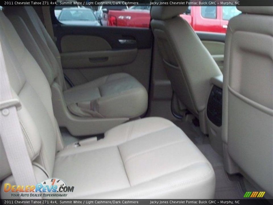 2011 Chevrolet Tahoe Z71 4x4 Summit White / Light Cashmere/Dark Cashmere Photo #14