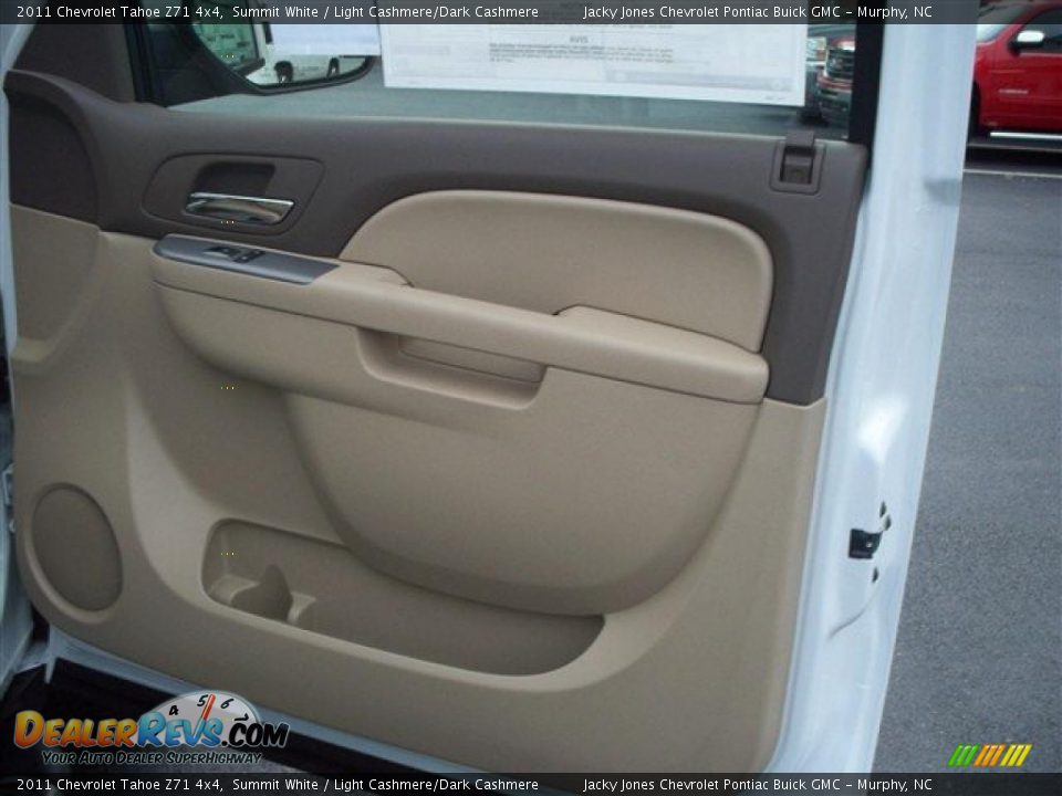 2011 Chevrolet Tahoe Z71 4x4 Summit White / Light Cashmere/Dark Cashmere Photo #16