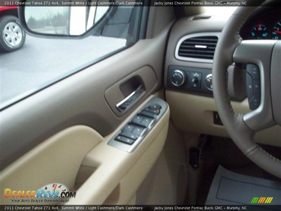 2011 Chevrolet Tahoe Z71 4x4 Summit White / Light Cashmere/Dark Cashmere Photo #18