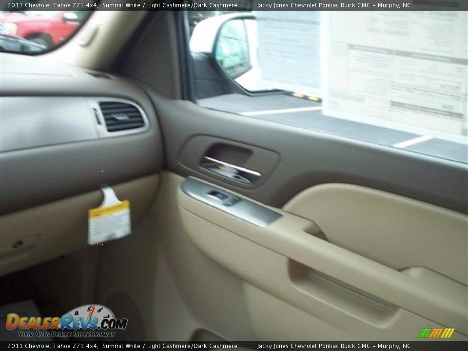 2011 Chevrolet Tahoe Z71 4x4 Summit White / Light Cashmere/Dark Cashmere Photo #22