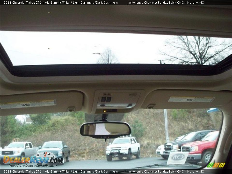 2011 Chevrolet Tahoe Z71 4x4 Summit White / Light Cashmere/Dark Cashmere Photo #23