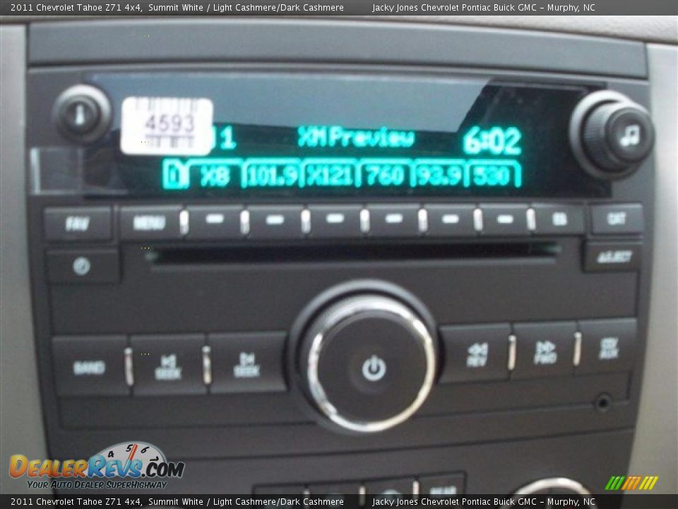 2011 Chevrolet Tahoe Z71 4x4 Summit White / Light Cashmere/Dark Cashmere Photo #28