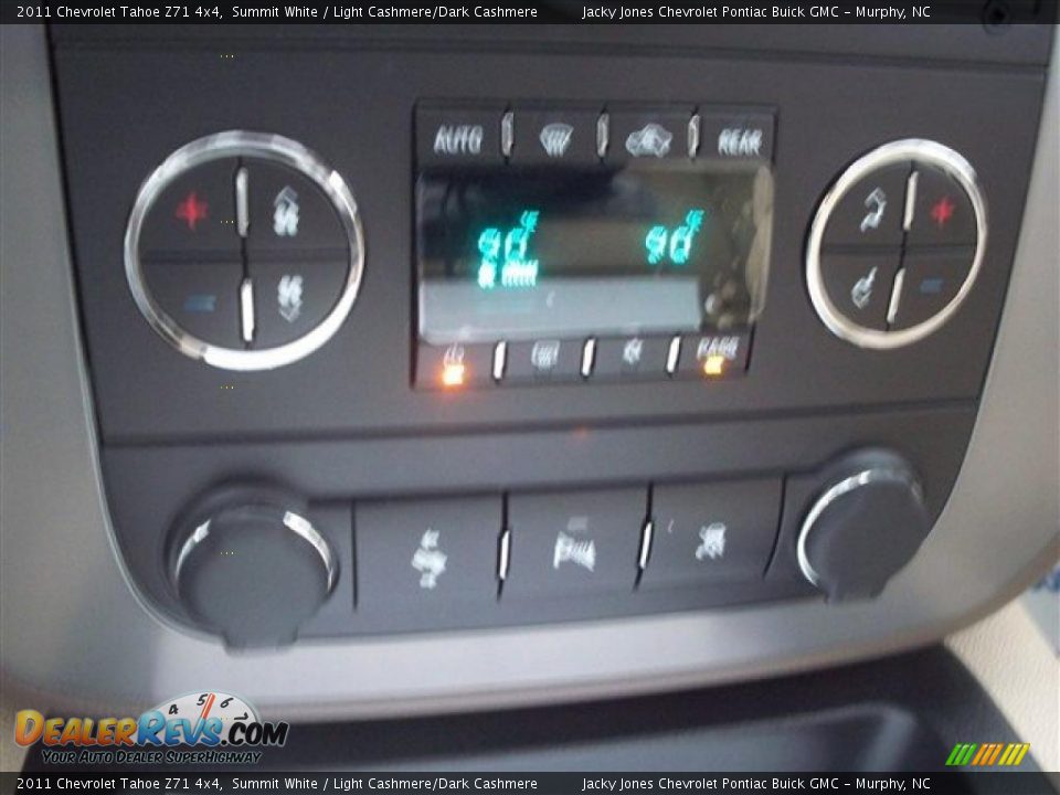 2011 Chevrolet Tahoe Z71 4x4 Summit White / Light Cashmere/Dark Cashmere Photo #29