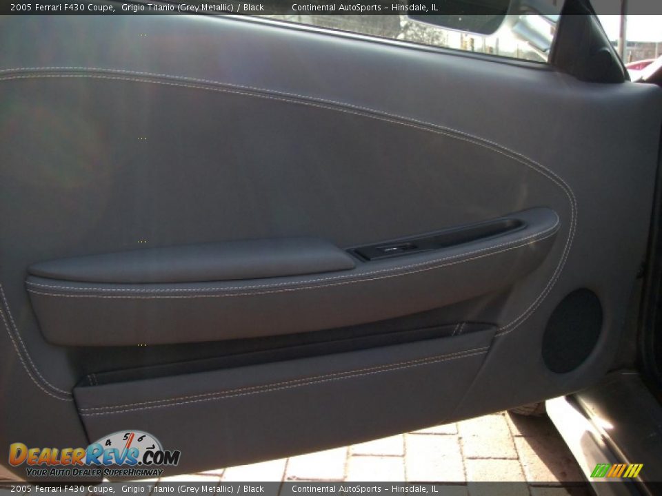 2005 Ferrari F430 Coupe Grigio Titanio (Grey Metallic) / Black Photo #4