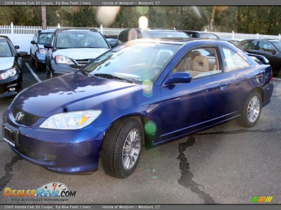 2005 Honda civic fiji blue #3