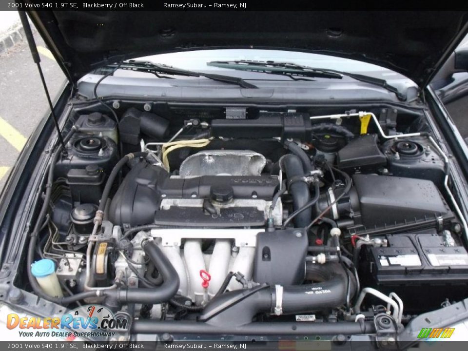 2001 Volvo S40 1.9T SE 1.9 Liter Turbocharged DOHC 16-Valve 4 Cylinder Engine Photo #21
