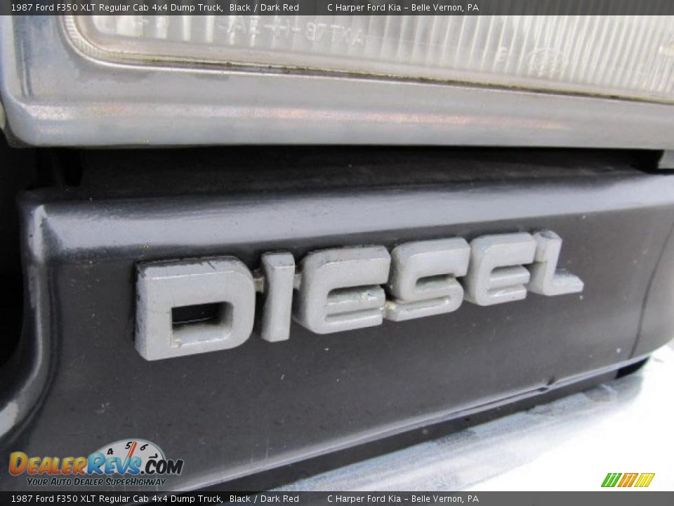 1987 Ford F350 XLT Regular Cab 4x4 Dump Truck Logo Photo #5