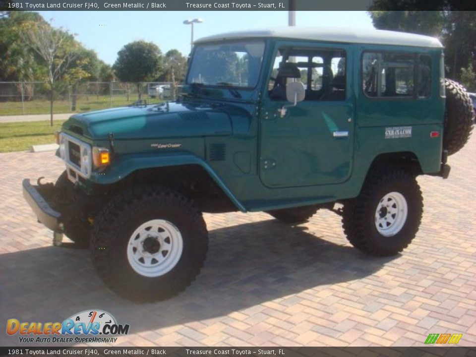 Green Metallic 1981 Toyota Land Cruiser FJ40 Photo #1