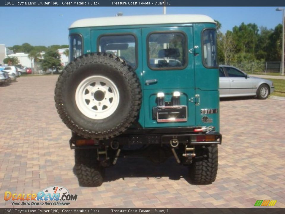 Green Metallic 1981 Toyota Land Cruiser FJ40 Photo #7