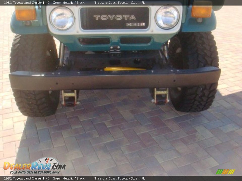 1981 Toyota Land Cruiser FJ40 Green Metallic / Black Photo #19