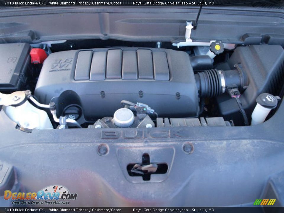 2010 Buick Enclave CXL 3.6 Liter DI DOHC 24-Valve VVT V6 Engine Photo #7