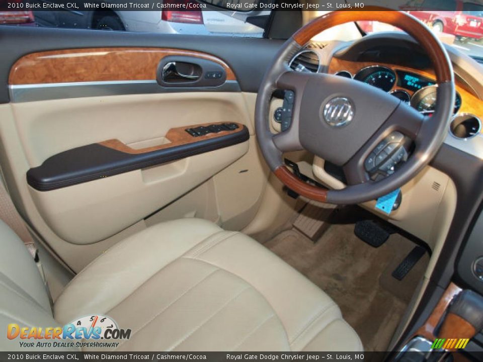 Cashmere/Cocoa Interior - 2010 Buick Enclave CXL Photo #11