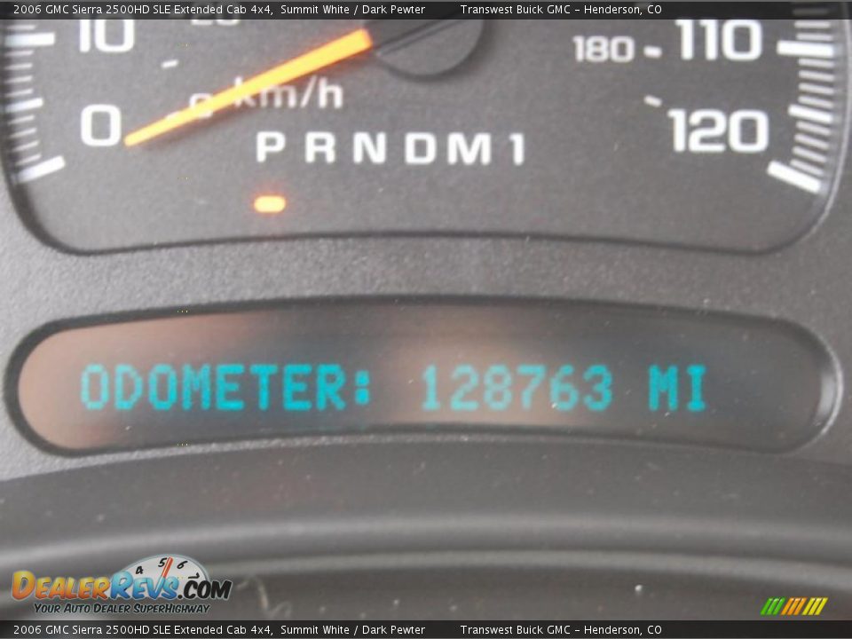 2006 GMC Sierra 2500HD SLE Extended Cab 4x4 Summit White / Dark Pewter Photo #13