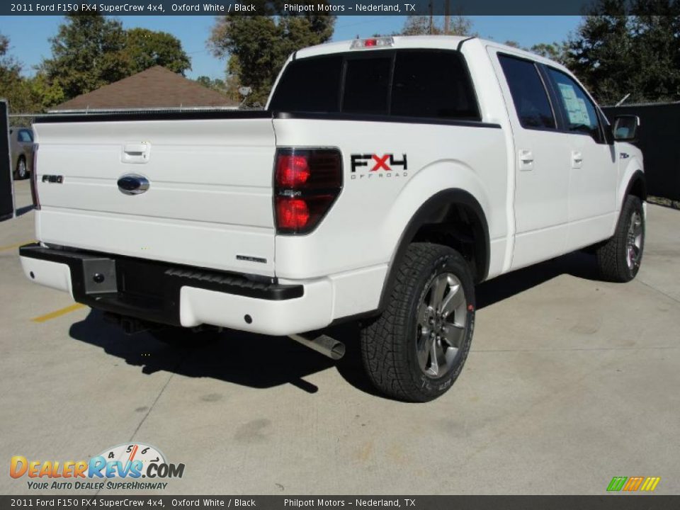 Oxford White 2011 Ford F150 FX4 SuperCrew 4x4 Photo #3