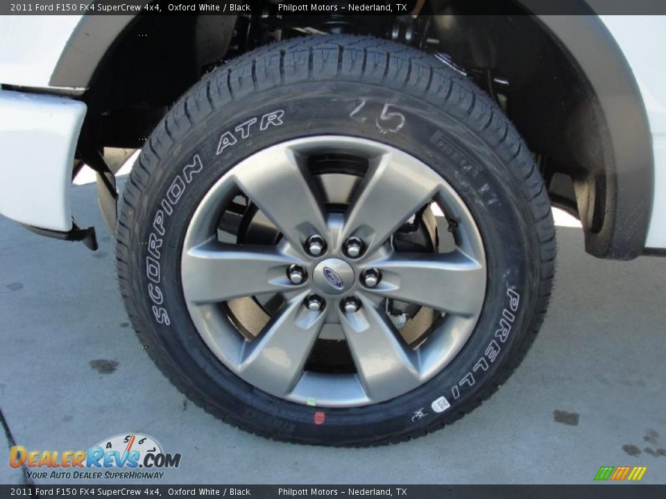 2011 Ford F150 FX4 SuperCrew 4x4 Wheel Photo #10