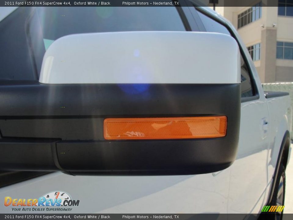 2011 Ford F150 FX4 SuperCrew 4x4 Oxford White / Black Photo #12