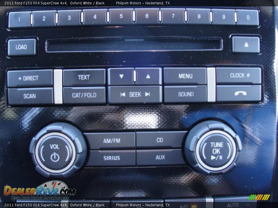 Controls of 2011 Ford F150 FX4 SuperCrew 4x4 Photo #28