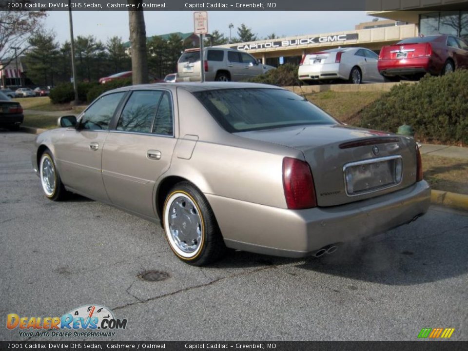 2001 Cadillac DeVille DHS Sedan Cashmere / Oatmeal Photo #2